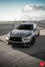 Infiniti Q50S on Vossen Wheels (HF-2) 2018 года